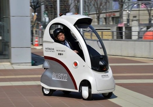 This Is The Smallest Autonomous Car Yet Fooyoh Entertainment Autonomous Cars Are Already Here But S A Cool Concept Tiny Car That Small Enough To Drive On Sidewalks Unveiled In Tsukuba An