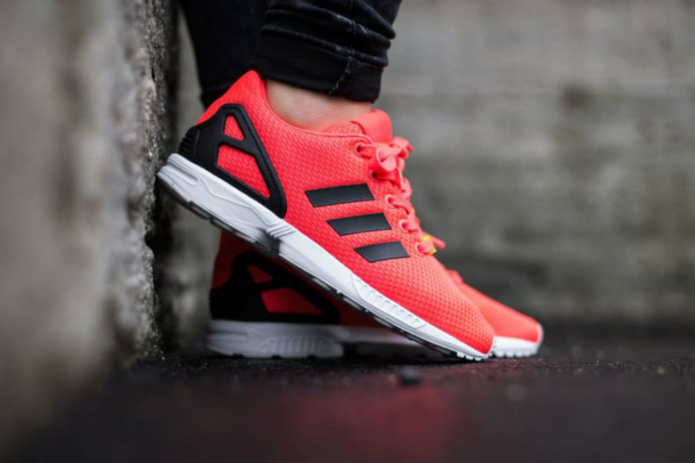 adidas zx flux racer red