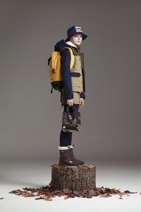 the north face korea white label