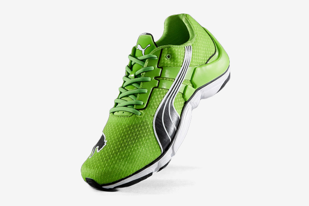 lime green puma suede