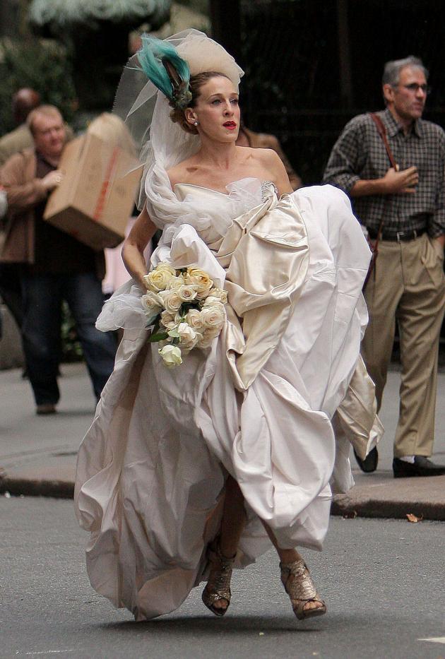 carrie bradshaw bride