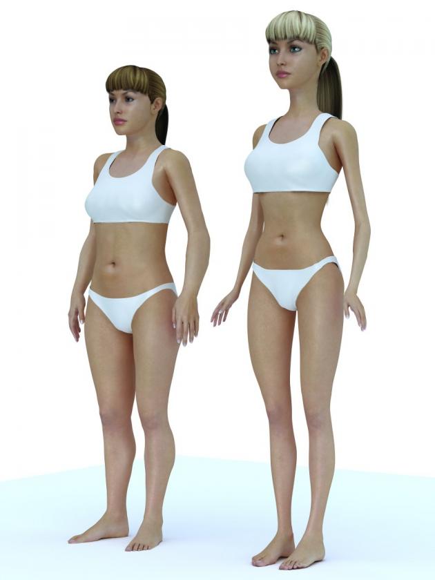 Here S Barbie S Impossible Body Compared With An Average 19 Year