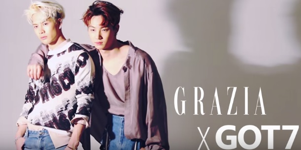 JB & Jackson Show Bromance For Grazia :: Daily K Pop News | Latest K