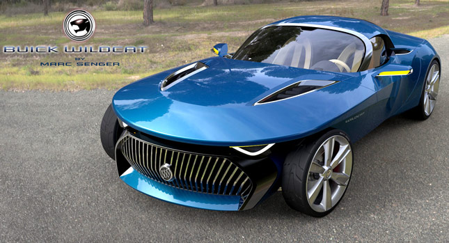 Check Out the Buick Wildcat Design Concept by Marc Senger [VIDEO