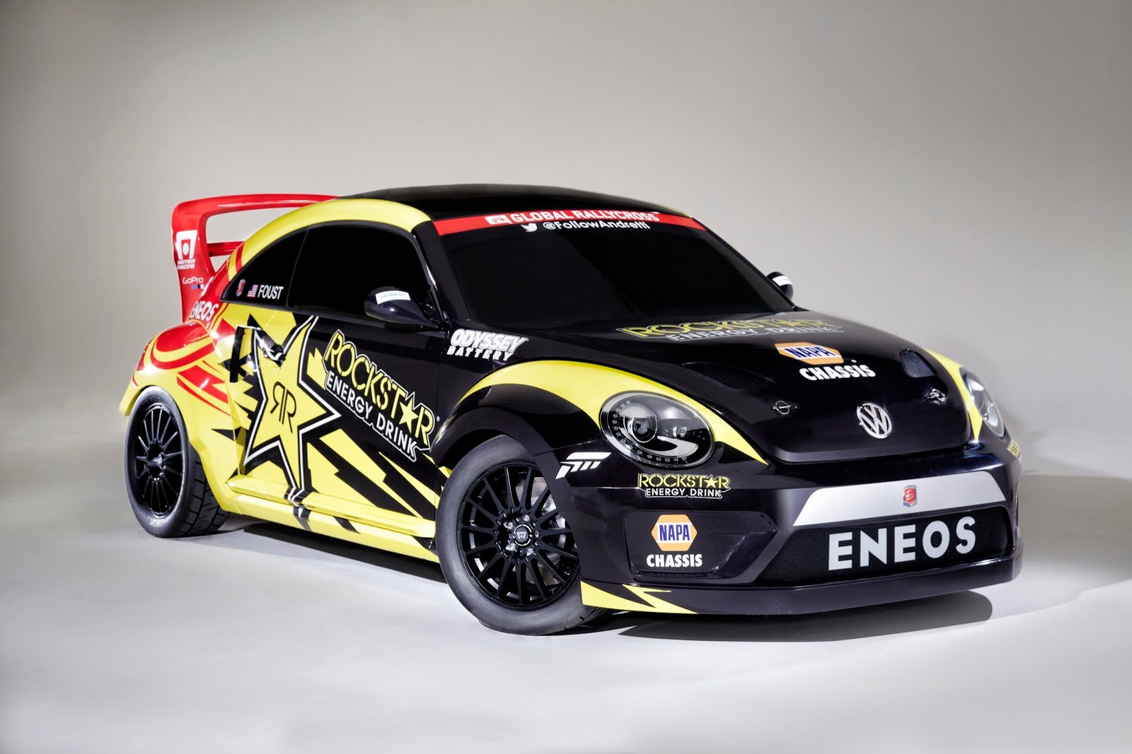 Volkswagen global rallycross beetle