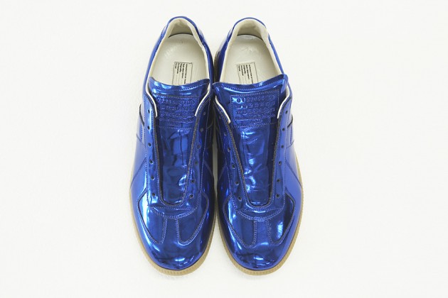 Maison Martin Margiela Replica Sneaker “Blue Metallic” Limited Edition ...
