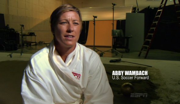 US Women's soccer team member Abby Wambach was a little worried about ...
