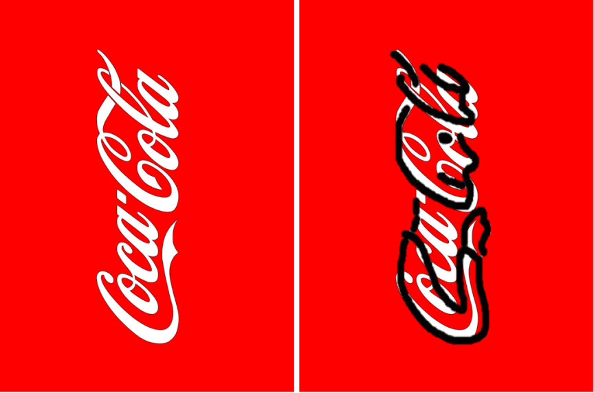 Coca cola art