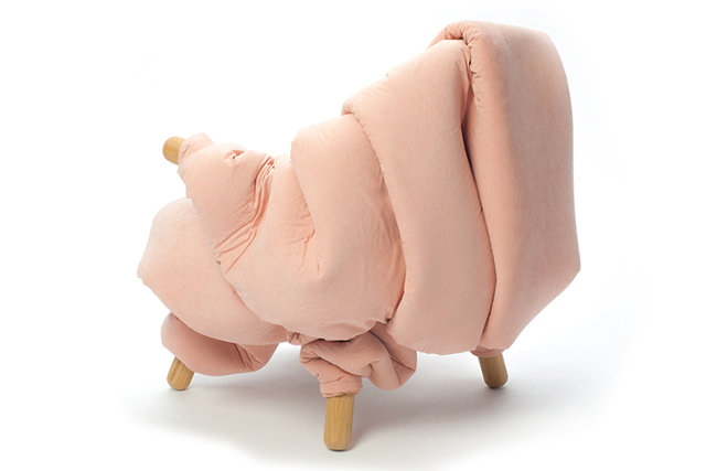 This Chair Was Made to Look Like an Obese Person's Body :: FOOYOH