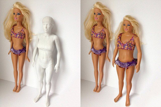 barbie if she was life size