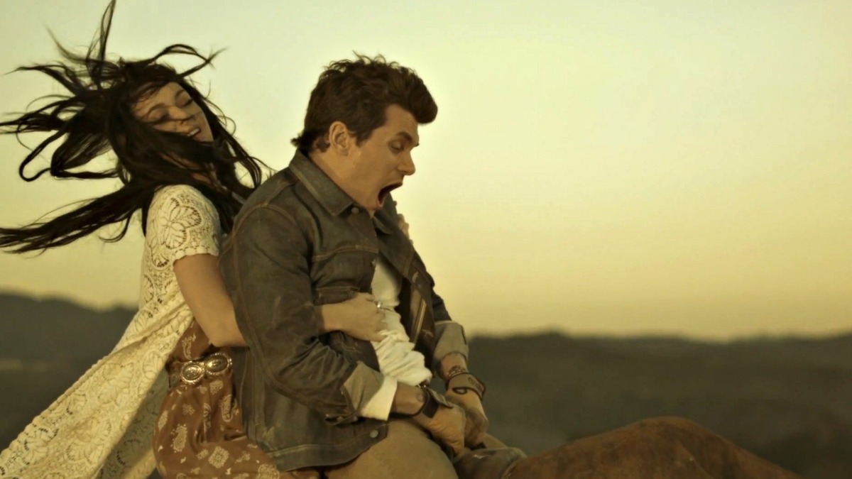 John Mayer And Katy Perry Ride Fake Bull Together In New Music Video [video] Fooyoh Entertainment