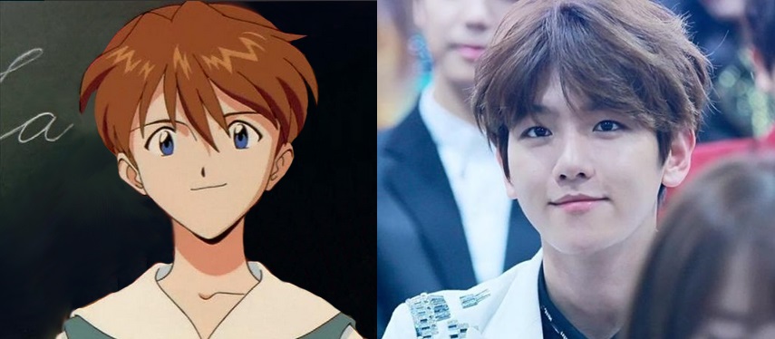 exo anime look alike